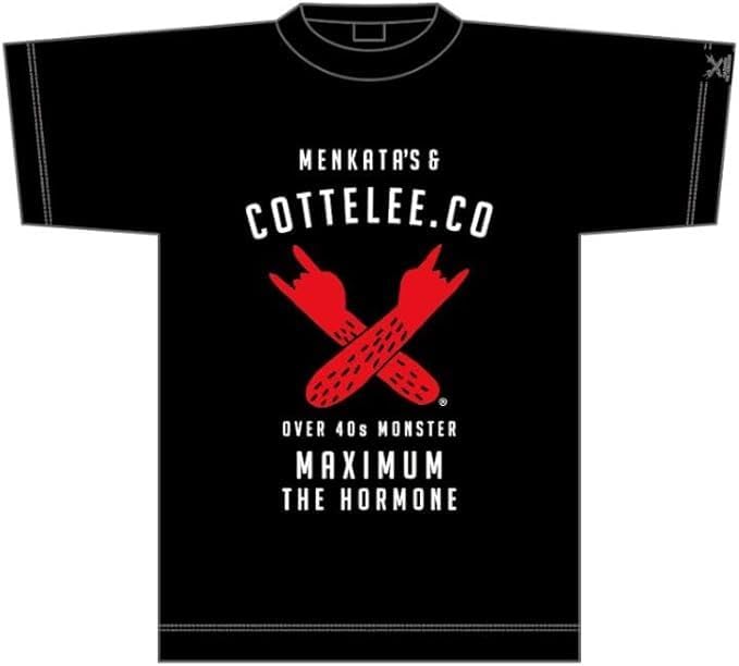 マキシマム ザ ホルモン forties monster Tshirt forties monster (40代の怪物)Tshirt | 歴代GOODSライブラリー